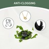 Universal Bathroom Sink Stopper - 2 Pack Matte Black Pop