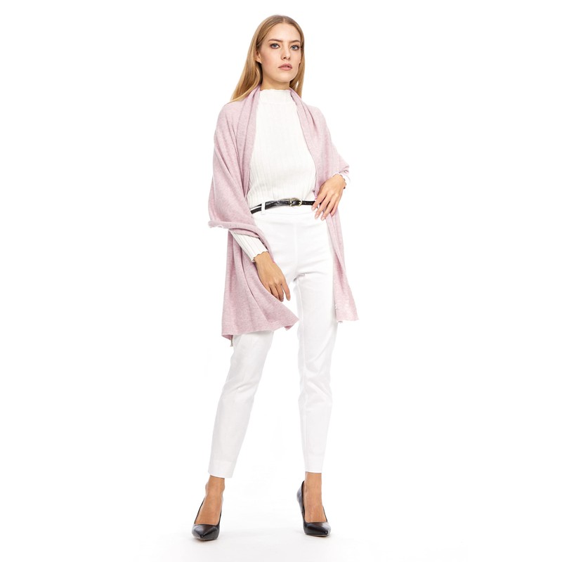 Marine Cashmere - Cashmere Blend Stole for Women, Delicate and
