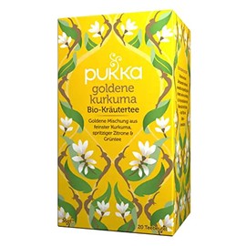 Pukka Herbs Organic Golden Turmeric Tea Blend, 36 g