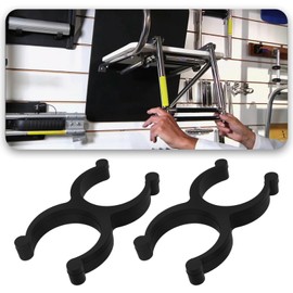 The Lord of the Tools 2Pcs Marine Stowing Clips 4cm for B00351PL-WS Pontoon Boat Telescopic Ladders Replacement Ladder Storage Clips for 3 or 4-Step Boat Ladders