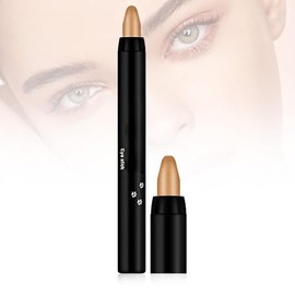 16 Colores Resaltador Sombra de Ojos Lápiz Impermeable Brillante Sombra de Ojos Delineador de Ojos, 2PCS Lápiz de Sombras de Ojos Brillante a Prueba