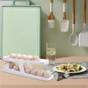 Egg Holder Refrigerator, Egg Container for Fridge, Fridge Organiser, Egg