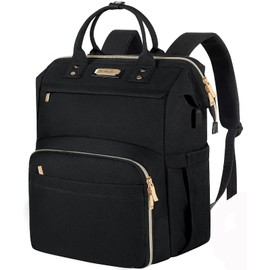 JCDOBEST Lunch Bag Backpack, Insulated Cooler Backpack Lunch Box Laptop Backpack with USB Port for Women Men Fits 15.6 Inch Laptop