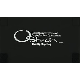 Ostrich Wheel Row Accessories [Frame Cover B] Set of 4, Black, 9.4 x 5.5 inches (240 x 140 mm)