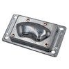 Foresti & Suardi - Chrome-plated brass furniture handle, inlet handle,