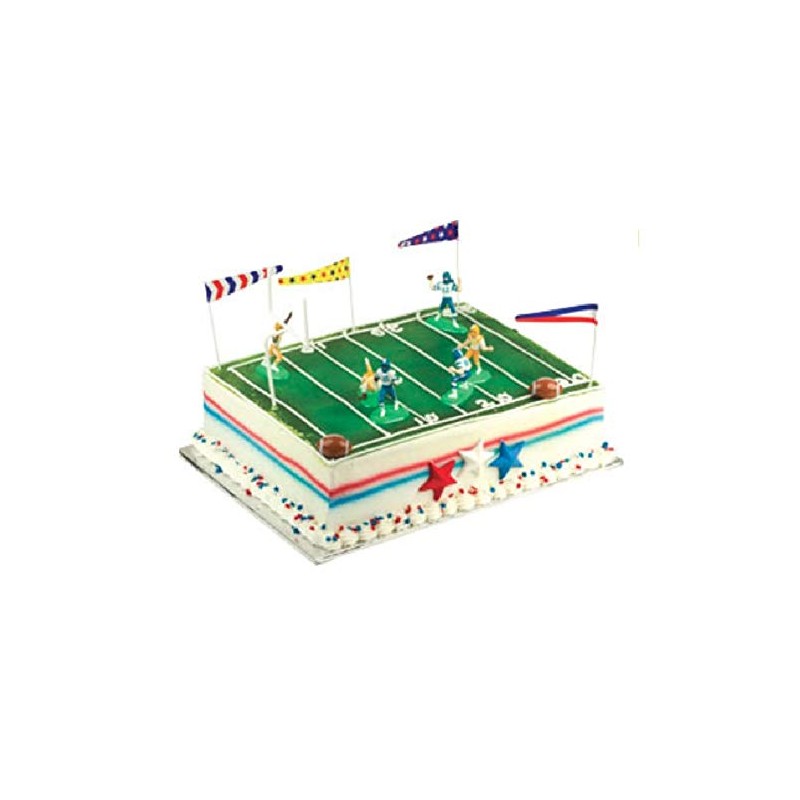 Oasis Supply Touchdown Football Cake Decorating Kit, 1 Set