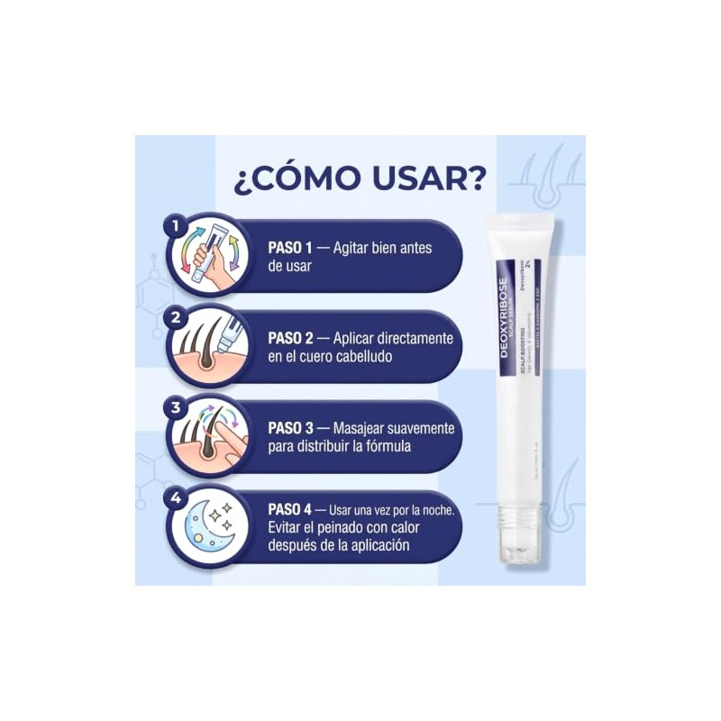 Sérum Capilar con Desoxirribosa para Cabello Más Abundante