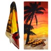 GEEZY Large Microfibre Beach Bath Towel Lightweight Sports Travel Gym