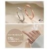GEJ-Tech Women's Ring, Silver Ring, One Size Fits Most (No.
