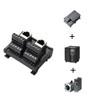 Harrisen RJ45 8P8C DIN Interconnect Mount Ethernet Connector Distribution Breakout