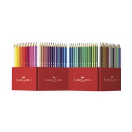 Faber-Castell Castle 111260 Colouring Pencils Set, 60 Pieces, Hexagonal, Shatterproof, for Children and Adults