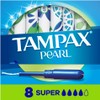 Tampax Tampones Pearl Super Absorbentes - Paquete de 8 Unidades