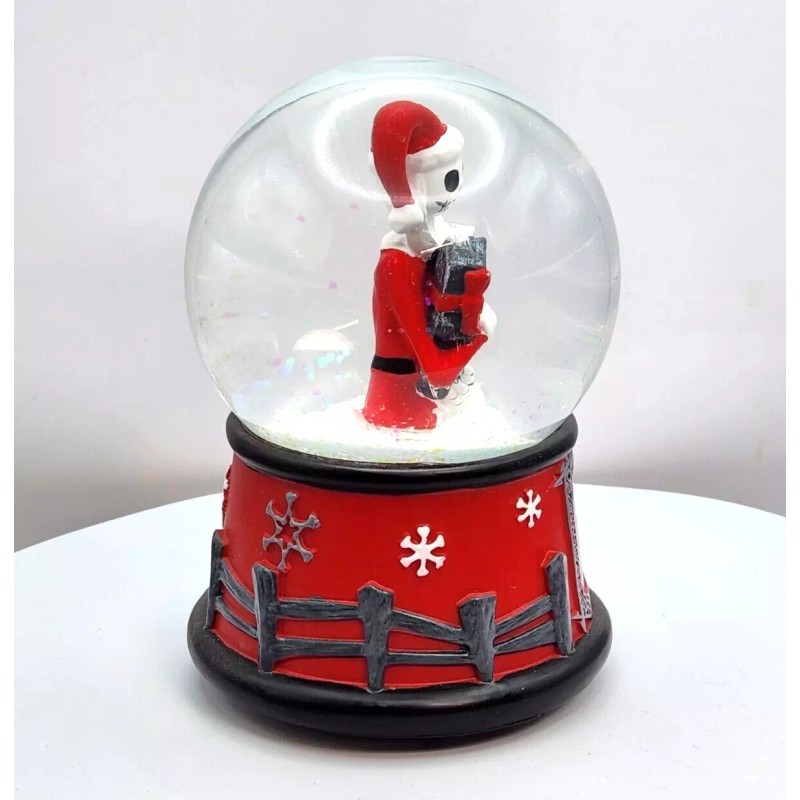 Ruz Nightmare Before Christmas Jack Skellington Musical Snow Globe
