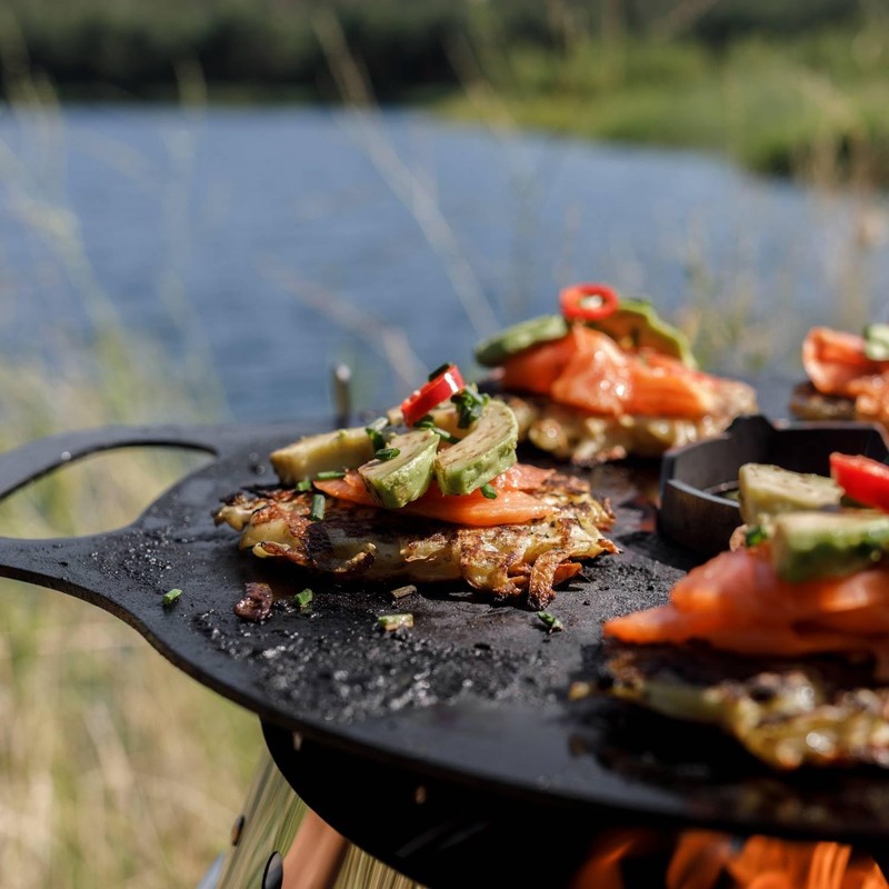 Petromax Cooking attachment for Atago grill plate