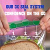 Ziploc Ziploc Sandwich and Snack Bags with EasyGuide Texture, Plastic