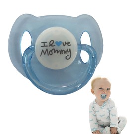 louuuou 1 PC Baby Pacifier Reborn Accessories Magnetic Dummy for Reborn Dolls Magnetic Pacifier Toy For Doll House Pretend Feeding Toy Accessories Kids Boys Girls Doll