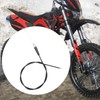 JUUDDENPARTS 7/8 inch Twist Throttle Grips with Cable, Motorcycle Throttle