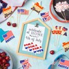 HOWAF 70pcs 4th of July American Flags Toothpick, USA Mini