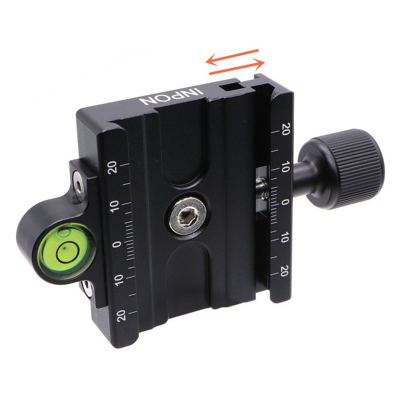 INPON Arca-Swiss Compatible Quick Release Clamp, 2.4 inches (60 mm)