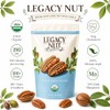 Nuez Pecana Orgánica, 1 lb (454g), Certificada USDA Organic, Pecanas