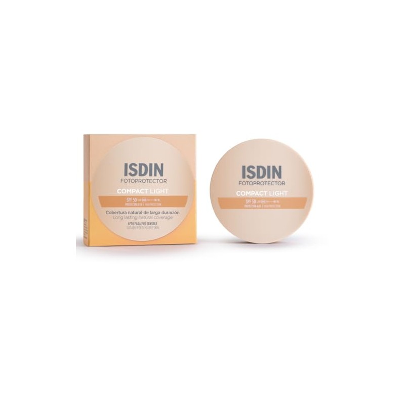 ISDIN Fotoprotector Compact Light SPF50 10G Compact face sunscreen