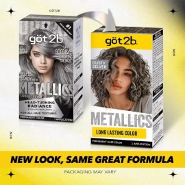 Sangse Jeongbo Chamjo Got2b 메탈릭스 Permanent 헤어 컬러 [Metallic Silver] Got2b Metallics Permanent Hair Color [Metallic Silver]