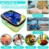 TotePrint Holographic Makeup Bags Bulk,Clear Storage Bag Toiletry Pocket Portable