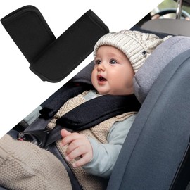 Norhogo 2-Piece Baby Seat Belt Cover, Baby Buggy Seat Belt Cushion for Children