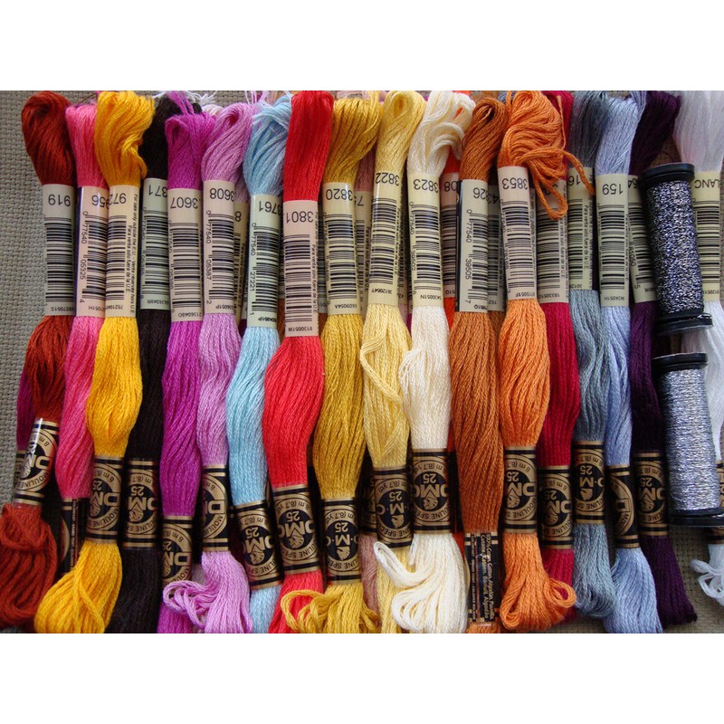 "Gypsy Mermaid" MD126 Complete Materials with Linen