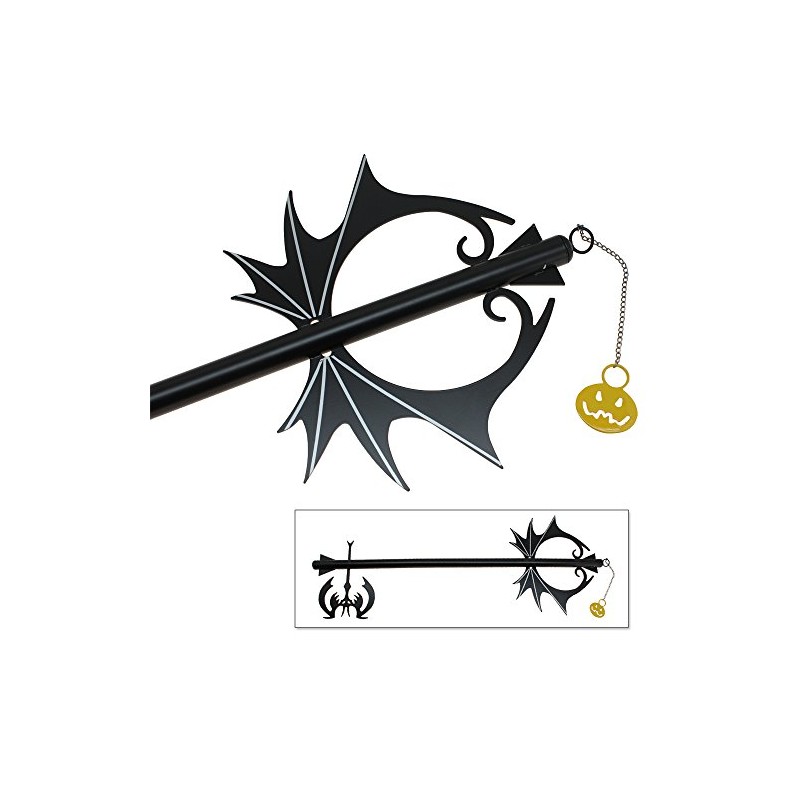 Pumpkin Hearts Oblivion Kingdom Keyblade Metal Replica Sword