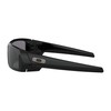 Oakley Gascan Sunglasses Polished Black with Grey Lens + Sticker