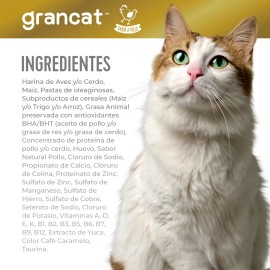GranCat croqueta alimento para gato adulto de 12 kg