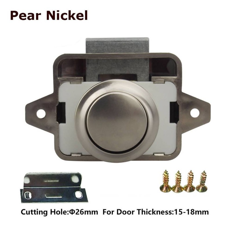 Encell Set of 5 Push Button Latch Cupboard for RV