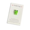 Pocket Hug Frog Green Small Pocket Frog Token Mini Animal