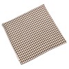 Heated Wheat Cushion 19 x 19 cm Brown / White