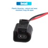 X AUTOHAUX 2 Piece 2-Pin Pigtail Plug for Volkswagen Jetta