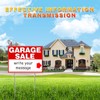 Remiawy Garage Sale Signs, 3 Pcs Yard Signs with Metal