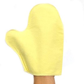 Cadie Silver Polishing Cloth Mitts, One Pair