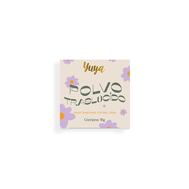 Yuya - Polvo traslúcido con ingredientes naturales + Gel Fijador
