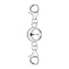ALEXCRAFT Magnetic Necklace Clasps and Closures, 925 Sterling Silver Magnetic