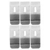 HOMSFOU Blinds Ceiling Mount Bracket 6pcs Blind Mounting Brackets Replacement