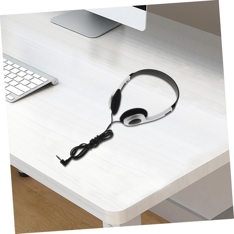 Operitacx Portable Retro Ear Headphones with Inline Controls for Students