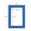CountryArtHouse Royal Blue Acid Free 11x14 Picture Frame Mats with