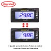 Motorcycle 4-in-1 Multifunction Gauge Mini 4 Meter (RPM Tachometer+Cylinder Head
