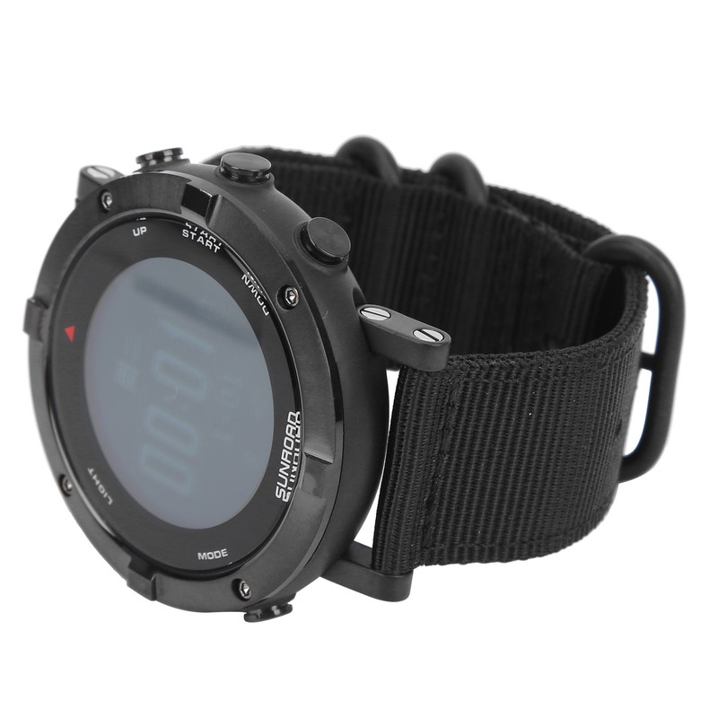 Men's Digital Sport Wristwatch GPS Running Swimming Watch with Compass