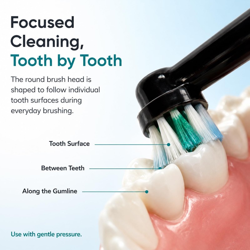 16 Pack Precision Clean Replacement Toothbrush Heads Compatible with Oral