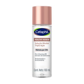 CETAPHIL HEALTHY RENEW Limpiador Hidratante Triple Acción Micelar 160 ml  Elimina maquillaje, impurezas y protector solar dejando la piel hidratada...