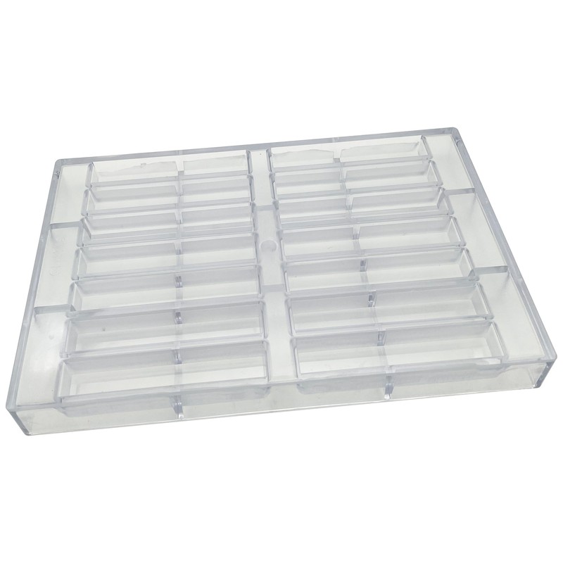 Long Cuboid Chocolate Mould Polycarbonate Rectangle Bar Mold For Chocolate