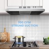 Comfee CVU30W2AST Range Hood 30 Inch Ducted Ductless Vent Hood