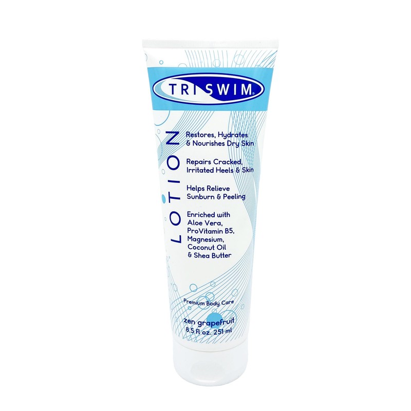 TRISWIM Swimmers Lotion Moisturizing Skin Repair with Aloe Vera &
